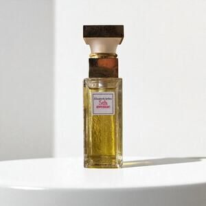 Vtg Perfume READ Elizabeth Arden 5th Avenue Mini Eau De Parfum .33 fl oz 10 ml